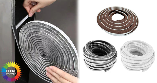 Selvklæbende Dørbørste Tætningsliste