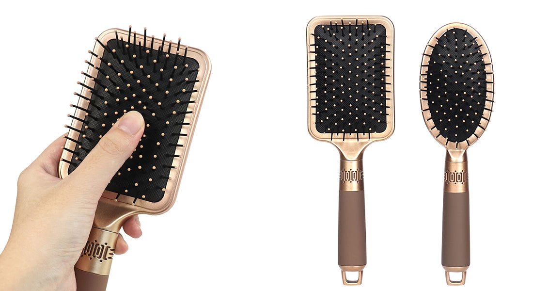 Antistatisk Udredningsbørste med Hovedbundsmassage