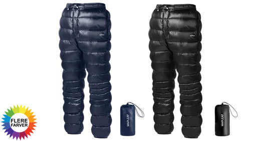 Ultralette Dunbukser – Varm, Vandtæt & Vindafvisende
