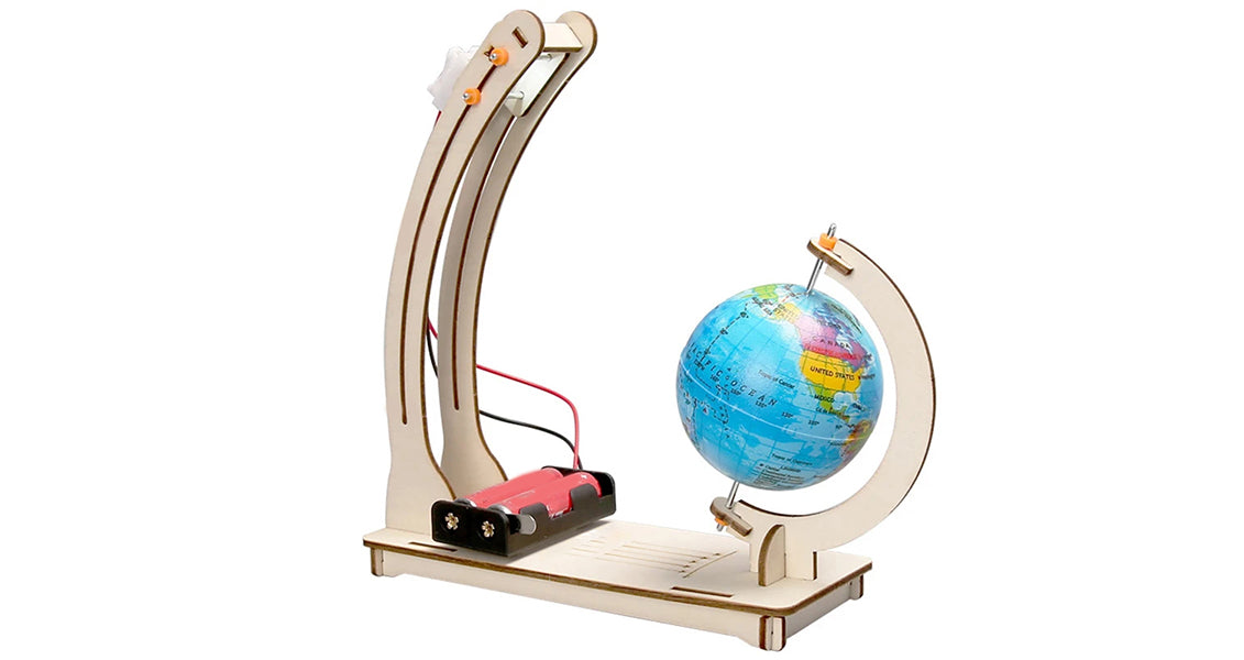 DIY Jordens Dag-Nat Videnskabslegetøj til Børn