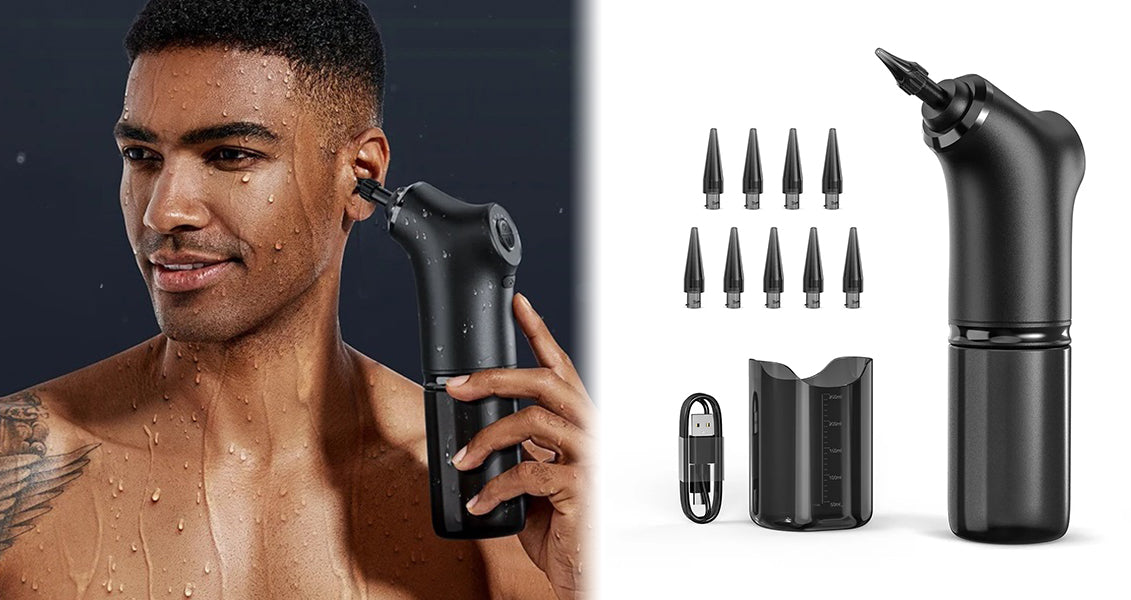 Elektrisk Ørerenser Kit til Ørevoks Fjernelse