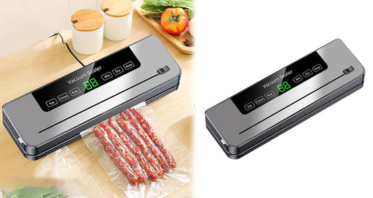 Elektrisk Vakuumpakker til Fødevarer med Indbygget Skærer