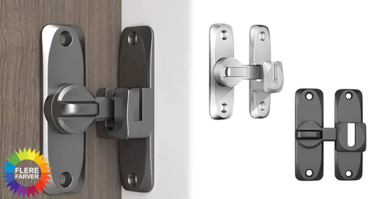 90 180 Graders Vippe Dørlås til Skydedør og Port