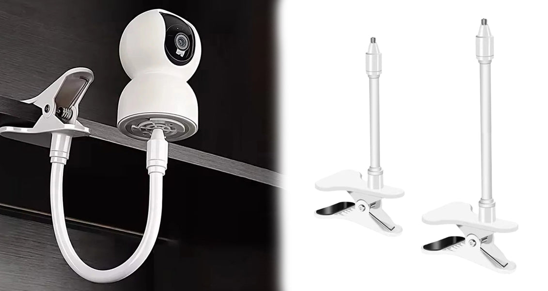 Bærbar Fleksibel Kameraholder med Klemme