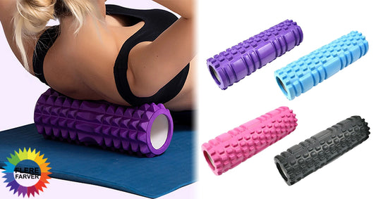 Skummassagerulle til Yoga og Fitness