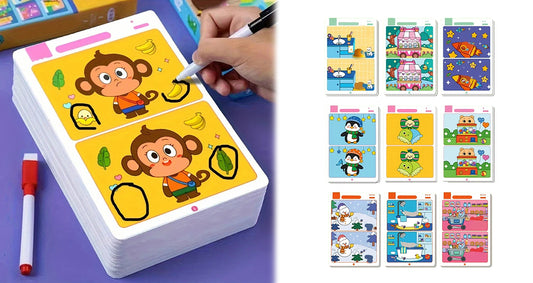 Find Forskellene – Genbrugeligt Fokusspil