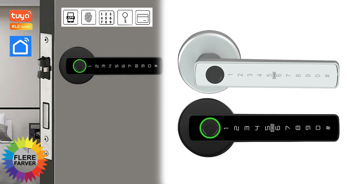 Smart Fingeraftryk Digital Dørlås