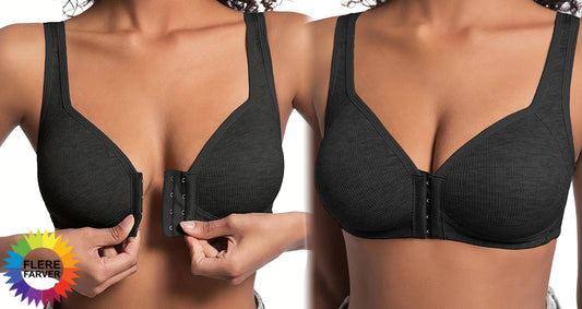 Bøjlefri Komfort-BH med Lukning Foran