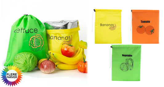 Friskholdende Frugt- og Grøntsagsposer