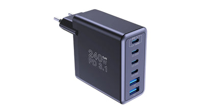 240W GaN Hurtig USB-C Oplader