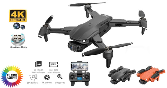 GPS 4K Drone med Dobbelt HD-Kamera