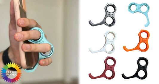 Ergonomisk Telefonholder med Fingergreb