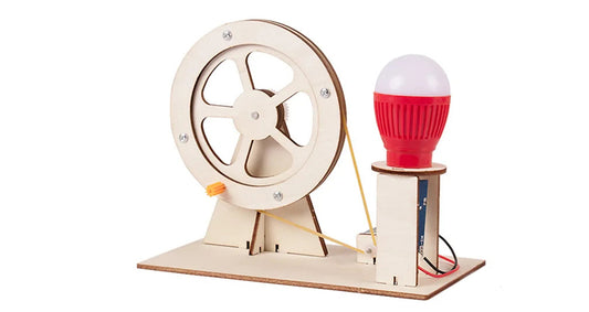 DIY Mini Håndsving Videnskabslegetøj til Børn