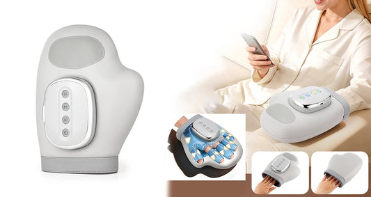 Elektrisk Håndmassager til Fingre og Håndflade