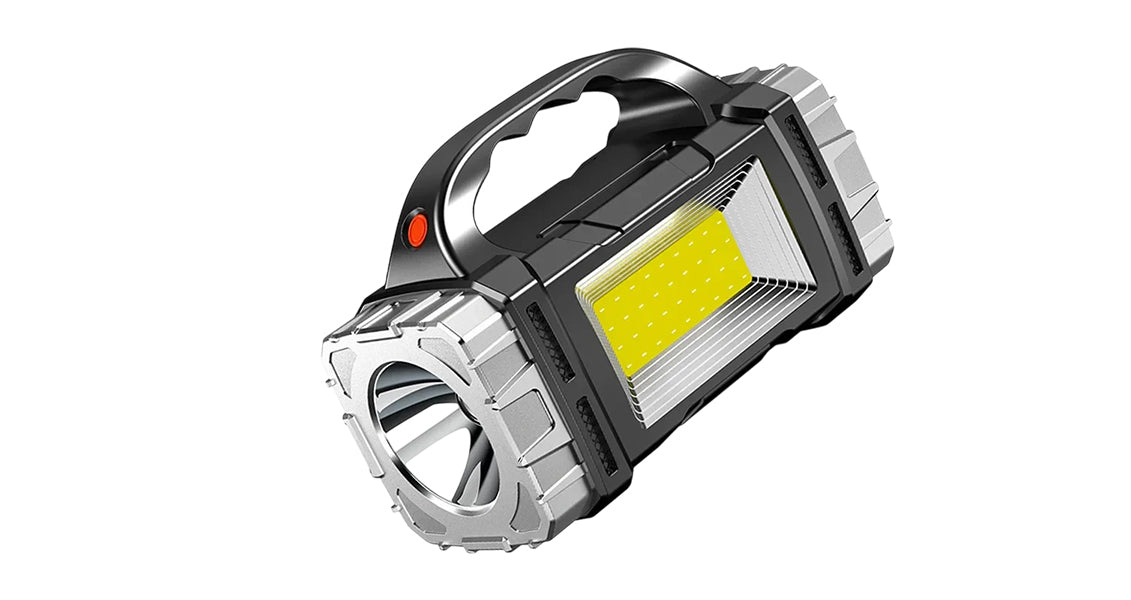 Kraftig Vandtæt Genopladelig LED Lommelygte