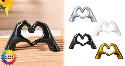 Mini Hjertehåndstatue – Moderne Boligindretning