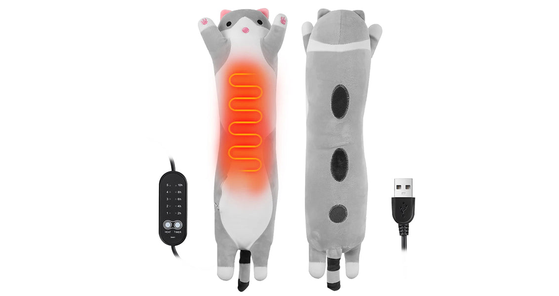 USB-opvarmet Katteplyspude til Menstruationssmerter