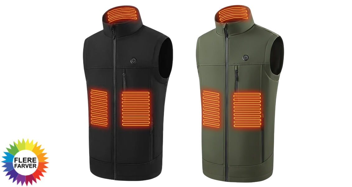 Elektrisk Opvarmet Vest til Mænd og Kvinder