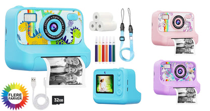 Børns Øjeblikkelige Fotokamera – Sjov med Farveprint