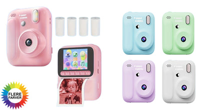 Børns Instantkamera med Farvefotoprint