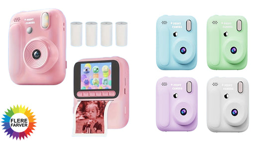 Børns Instantkamera med Farvefotoprint