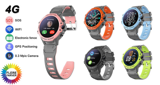 Børne GPS-Smartwatch med Kamera og SOS-Opkald (4G)