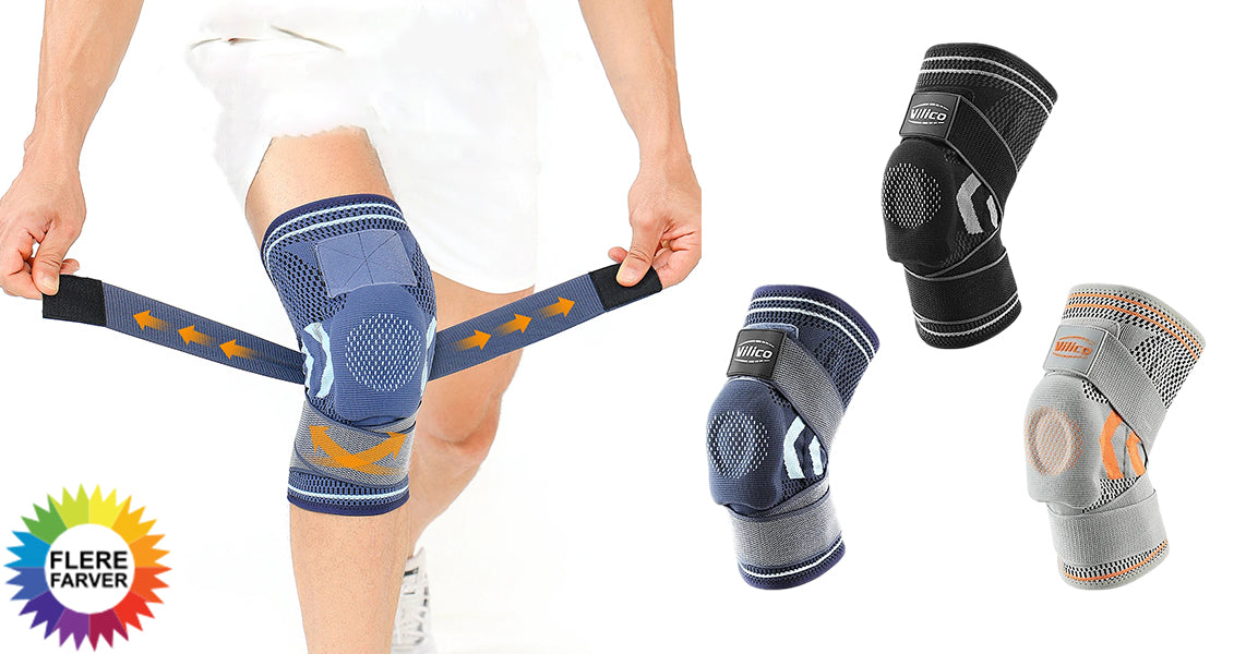 1 Stk. Knæstøttekompressionsærme til Sportsstøtte