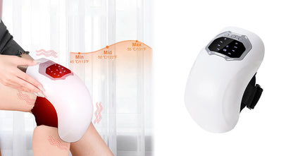 Smart Knæmassager med Varme og Vibration