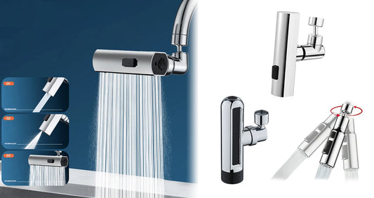 Universel Køkkenvandhane Dyse med 3 Funktioner