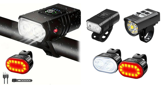 Type-C Genopladelig LED Cykellygte