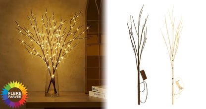 50 LED Dekorativ Birkegren Lyskæde