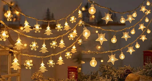3M LED Snefnug Lyskæde til Jul