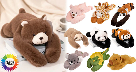 Langt Plys Dyrepude – Blød Vægtet Bamse