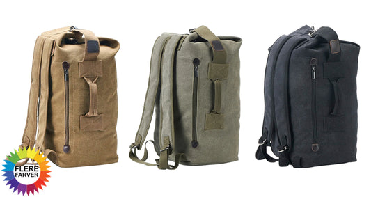 Stor, Holdbar Rejserygsæk i Kanvas