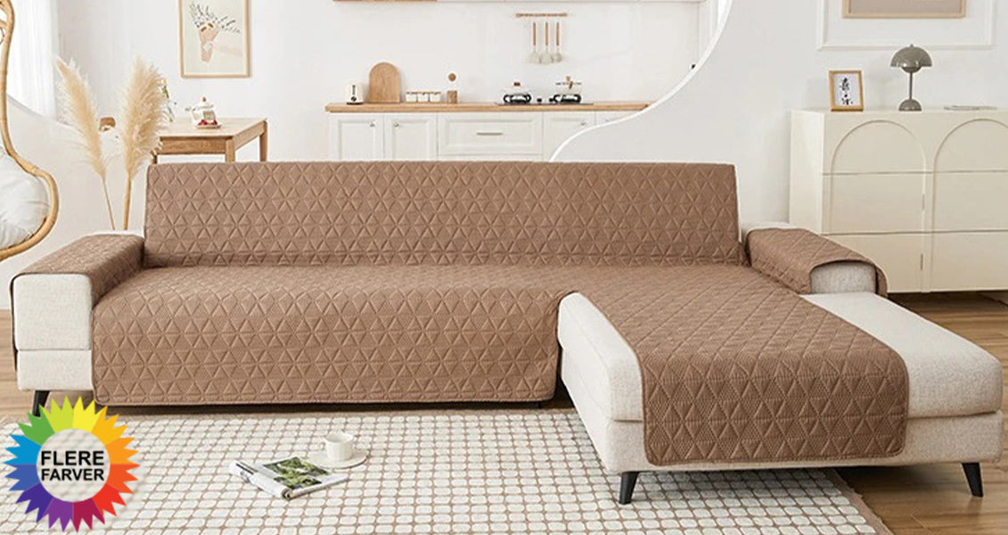 Universal L-Formet Sofabetræk Vandtæt og Skridsikkert