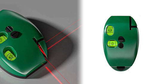 Bærbart 90° Laser Waterpas Måleværktøj