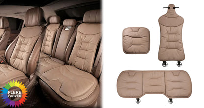 Universelt Læder Bilsædepudebetræk