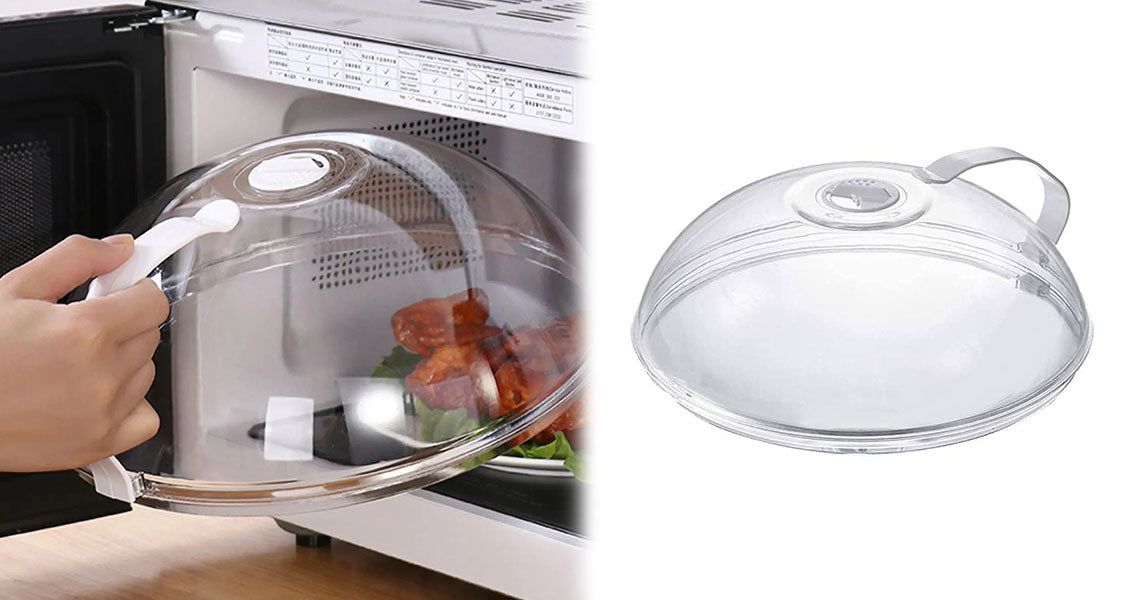 Stænksikkert Låg til Mad til Mikrobølgeovn