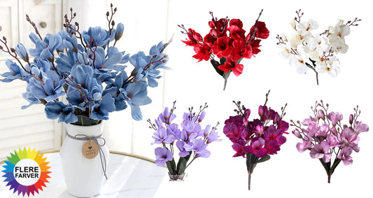 Kunstige Magnoliablomster til Boligindretning