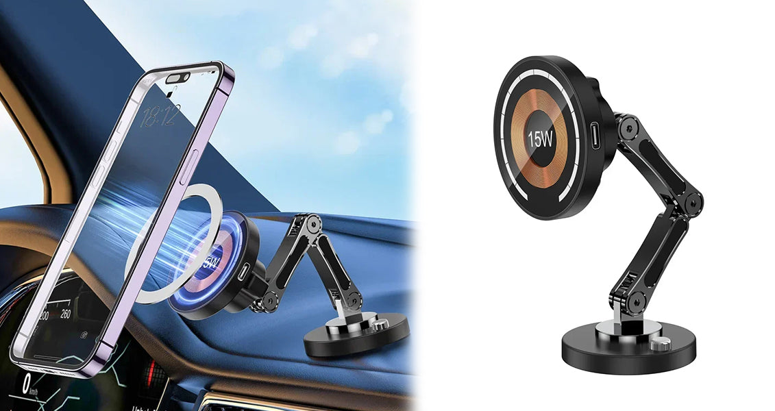 Magnetisk Bilopladerstativ til iPhone