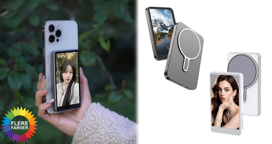 Magnetisk Telefonskærm til Vlogging og Selvudløser