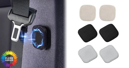2 Stk. Magnetiske Sikkerhedsseleclips til Bilen