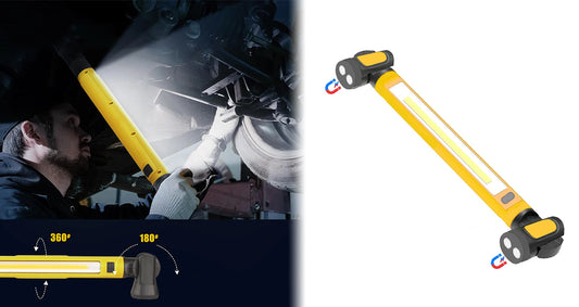 Super Lys Genopladelig Magnetisk Arbejdslampe