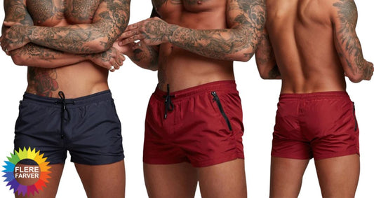 Svømmeshorts til Mænd med For og Lomme (XS-XL)