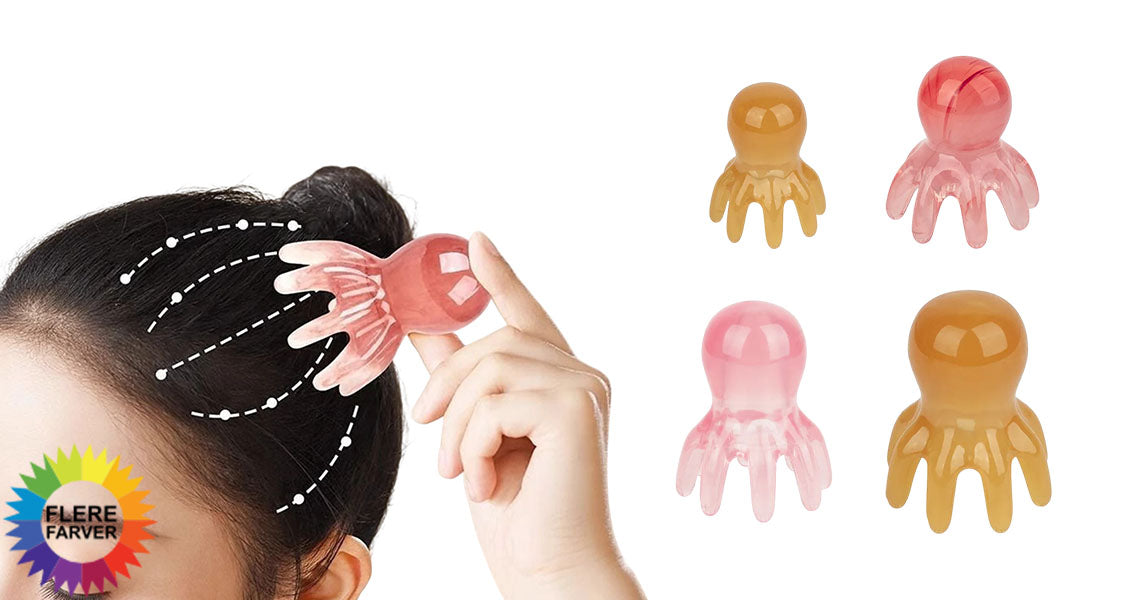 Massagekam i Sødt Blækspruttedesign