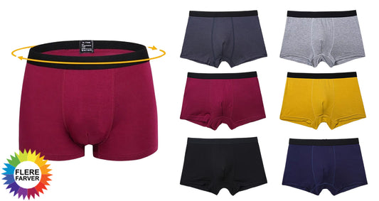 Åndbare Bambus Boxershorts