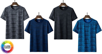 Herre Plus Size Sommer T-shirt