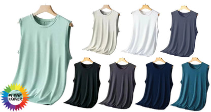 Herre Letvægts Sommertanktop i Issilke