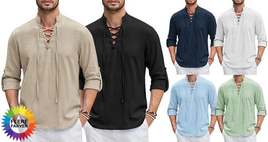 Herreskjorte i Middelalderlig Vikingestil