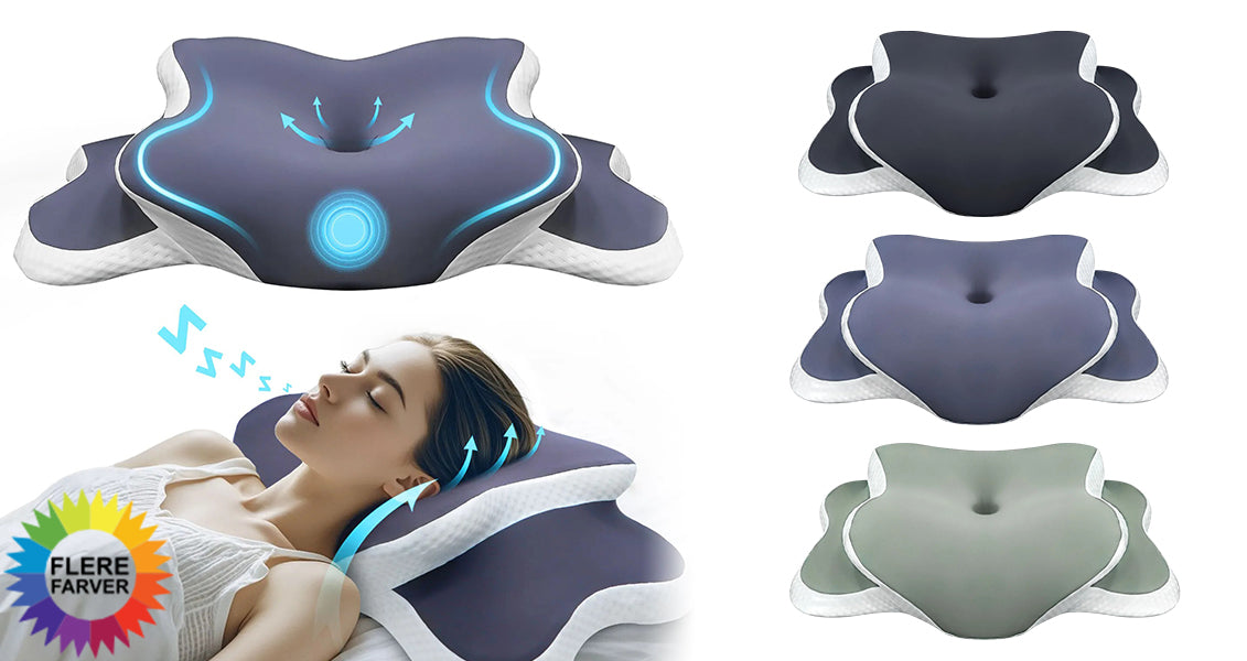 Ergonomisk Memory Skum Nakkepude